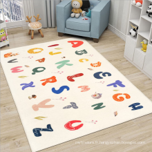 Tapis rampant de chambre de bébé alphabet mignon dessin animé